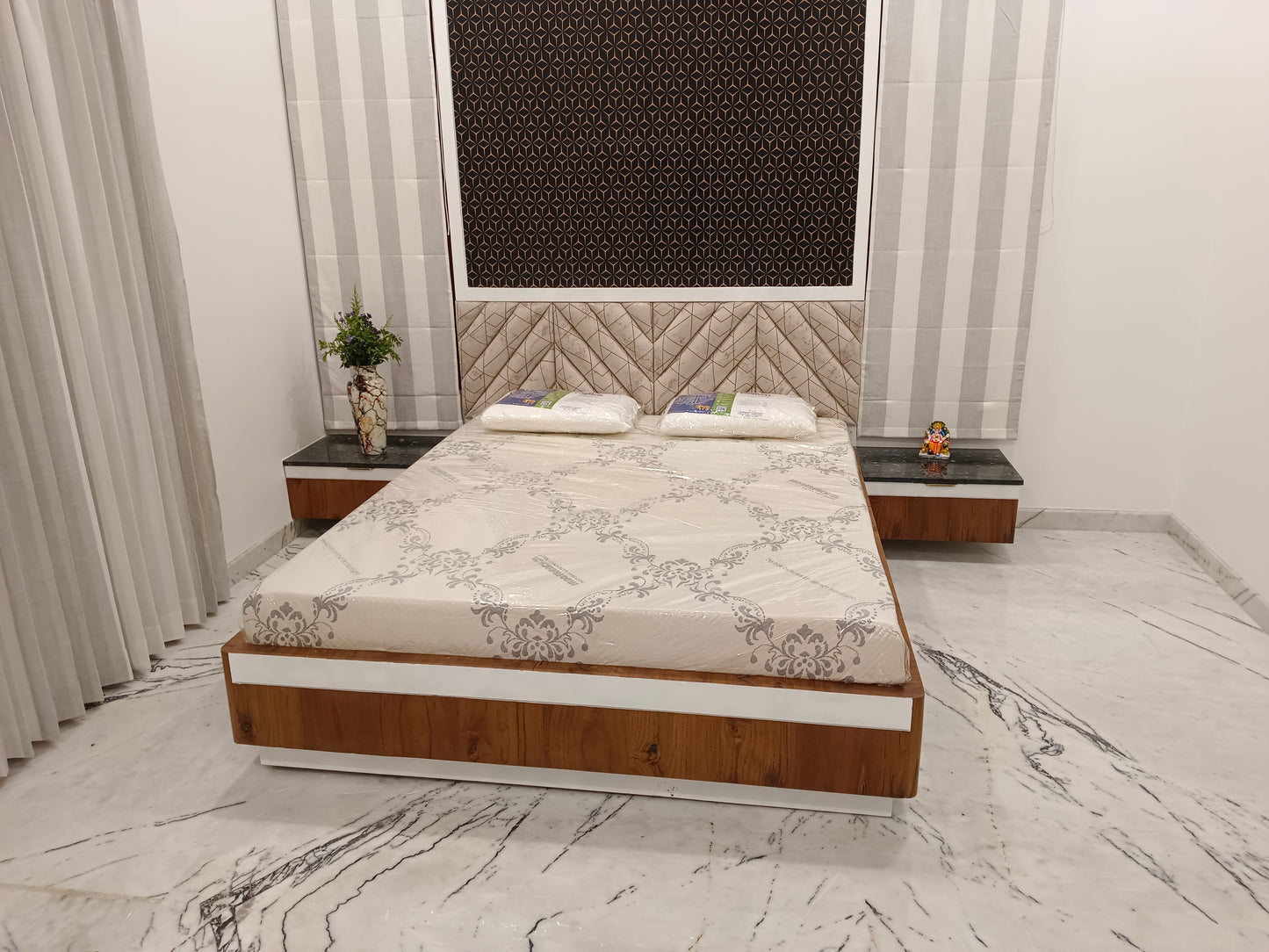 Indofrench Double Size Mattress (100% Fully Natural Latex)