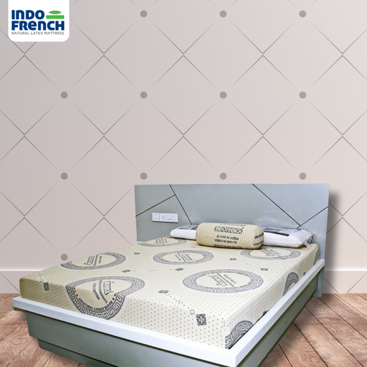 Indofrench Double Size Mattress (100% Fully Natural Latex)