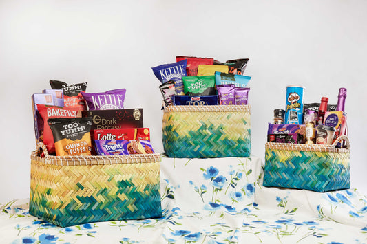 Naturallyours Bamboo Rectangular Basket