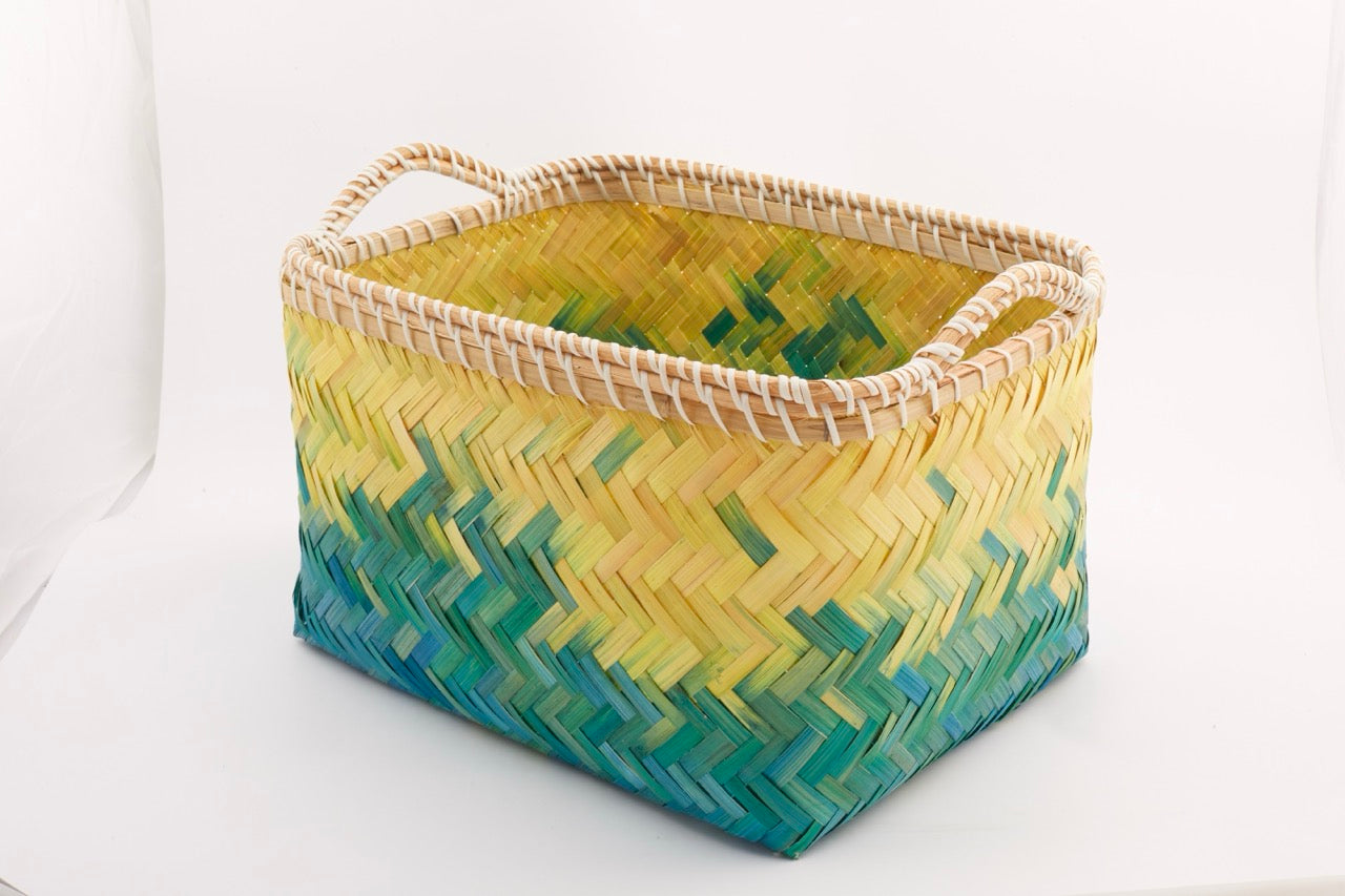 Naturallyours Bamboo Rectangular Basket