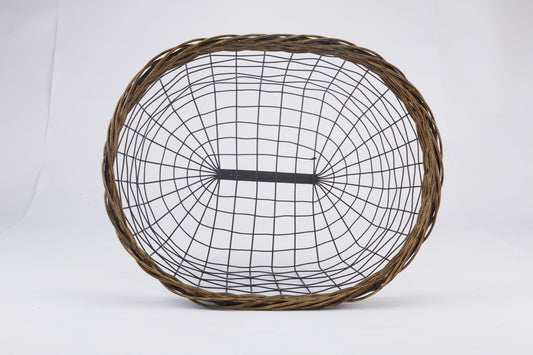 Naturallyours Wire storage Basket 44cmx34cmx20cm