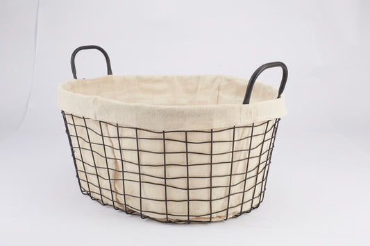 Naturallyours Wire storage Basket  44cmx34cmx21cm