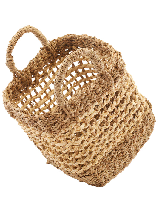 Naturallyours Twisted Seagrass Planter Square Basket 20cmx20cmx22cm