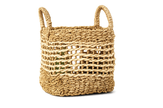 Naturallyours Twisted Seagrass Planter Square Basket 20cmx20cmx22cm