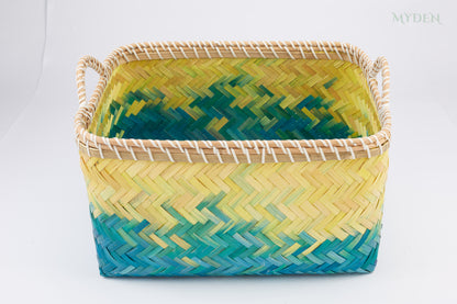 Naturallyours Bamboo Rectangular Basket