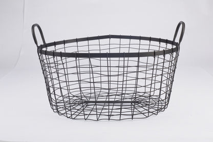 Naturallyours Wire storage Basket  44cmx34cmx21cm